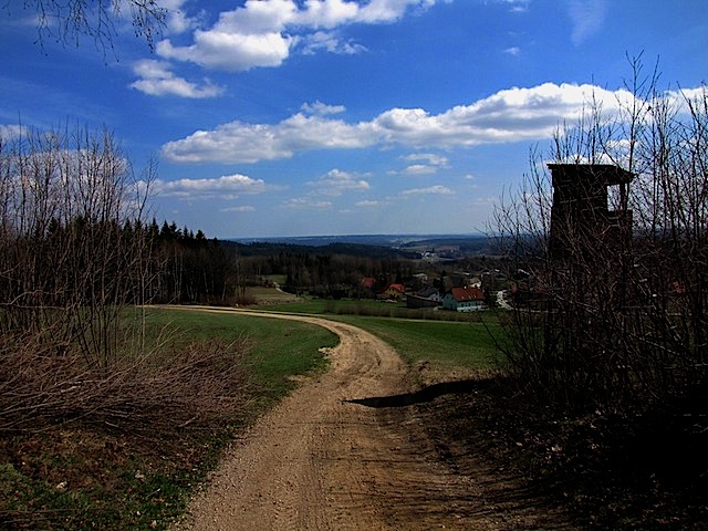 Blick vom Johannesberg Richtung Zwettl