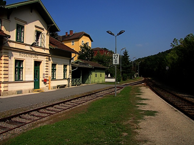 Rosenburg Bahnhof