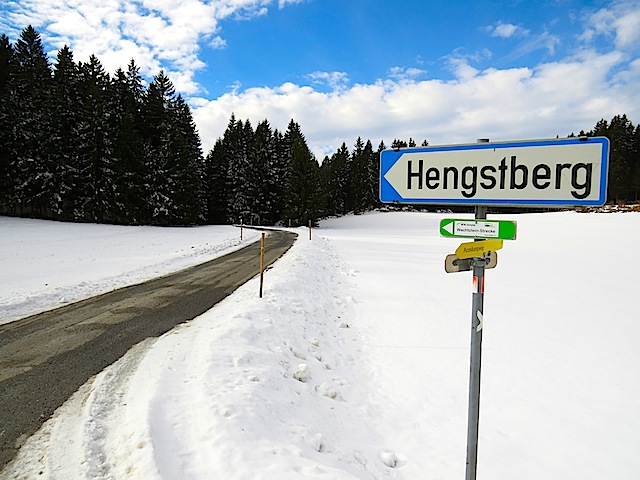 Richtung Hengstberg
