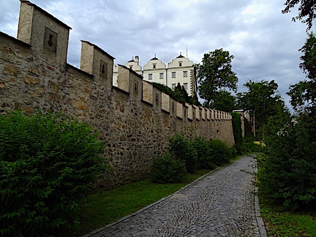 Die alte Burgmauer